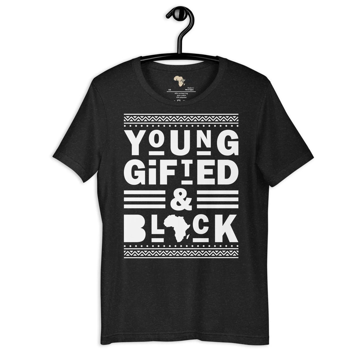 Young gifted Unisex t-shirt Funky African