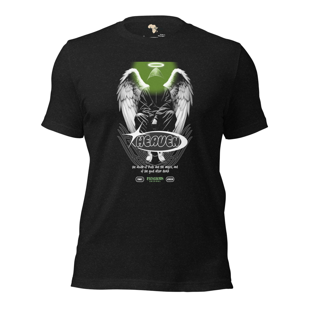 Heaven unisex tee Funky African