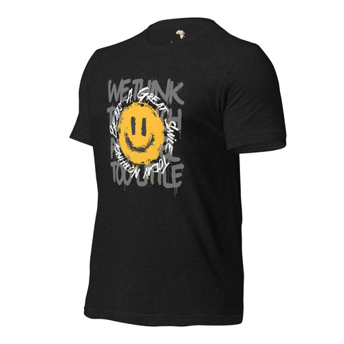 Nothing Beats a Great Smile Unisex t-shirt Funky African