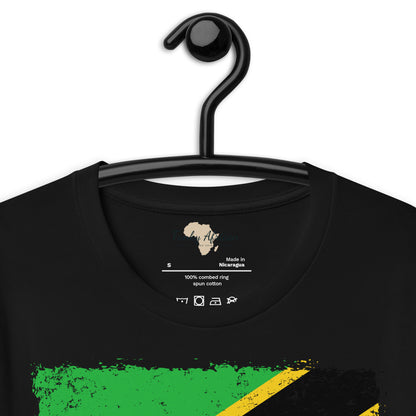 Tanzania grunge unisex tee