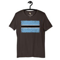 Botswana grunge unisex tee Funky African