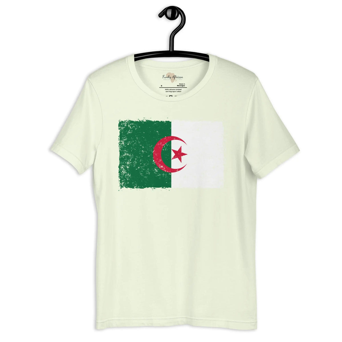 Algerian grunge unisex tee Funky African