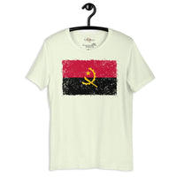Angolan grunge unisex tee Funky African