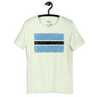 Botswana grunge unisex tee Funky African