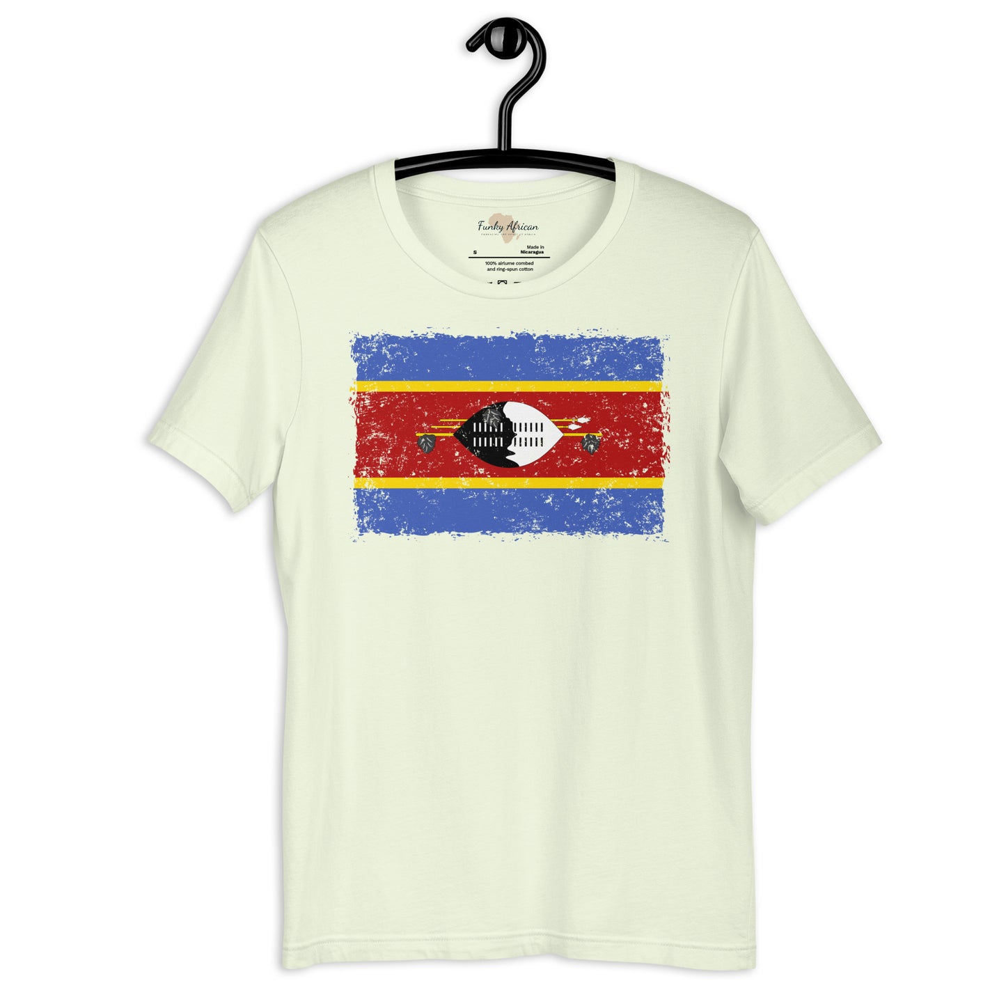 Eswatini grunge unisex tee