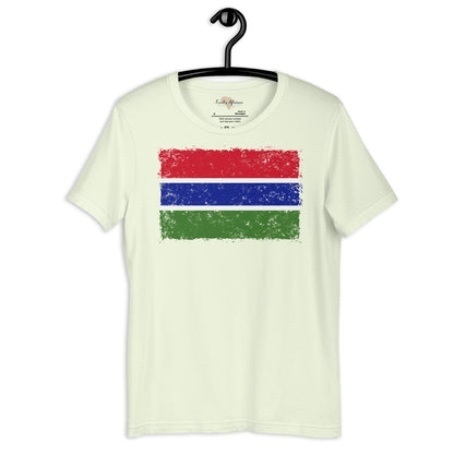 Gambia grunge unisex tee