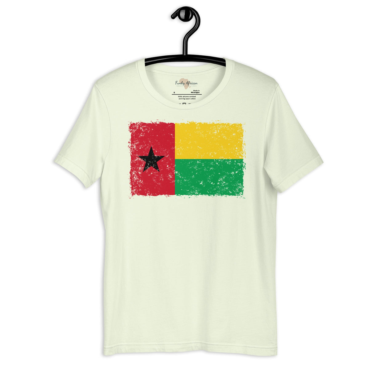 Guinea Bissau grunge unisex tee Funky African