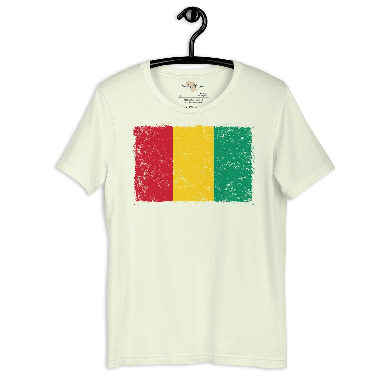 Guinean grunge unisex tee