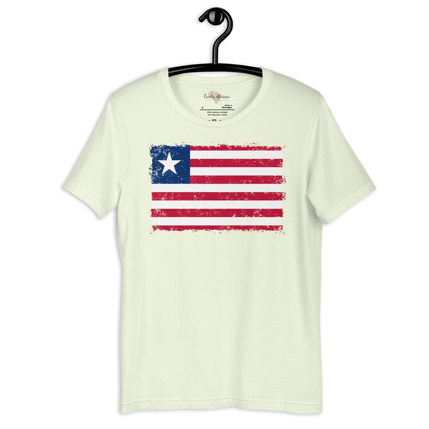 Liberia grunge unisex tee