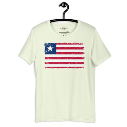 Liberia grunge unisex tee