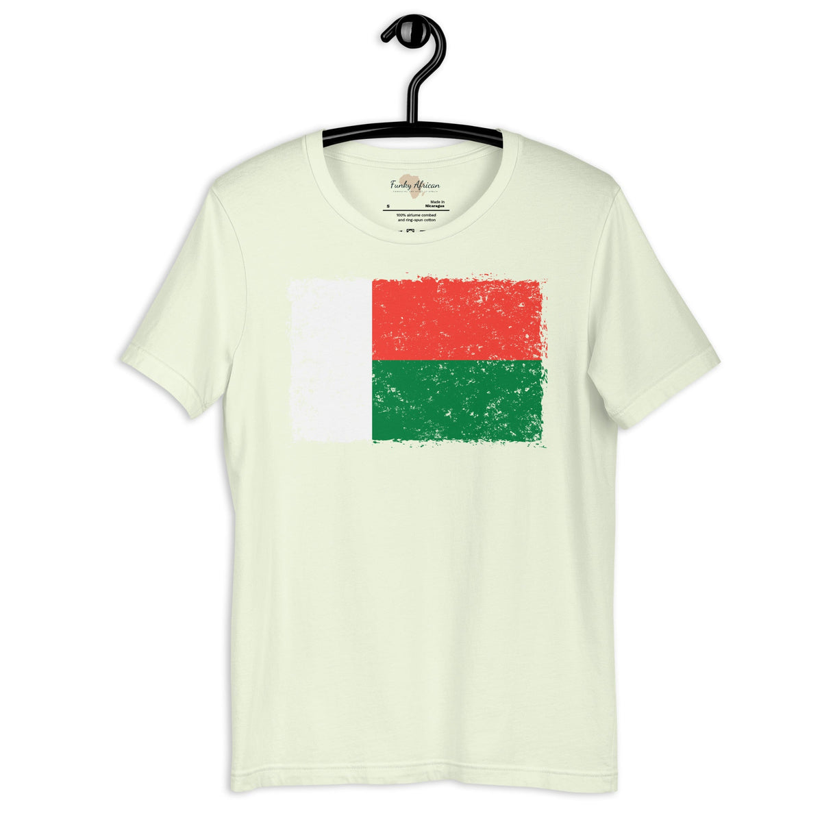 Madagascar grunge unisex tee Funky African