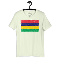 Mauritius grunge unisex tee Funky African
