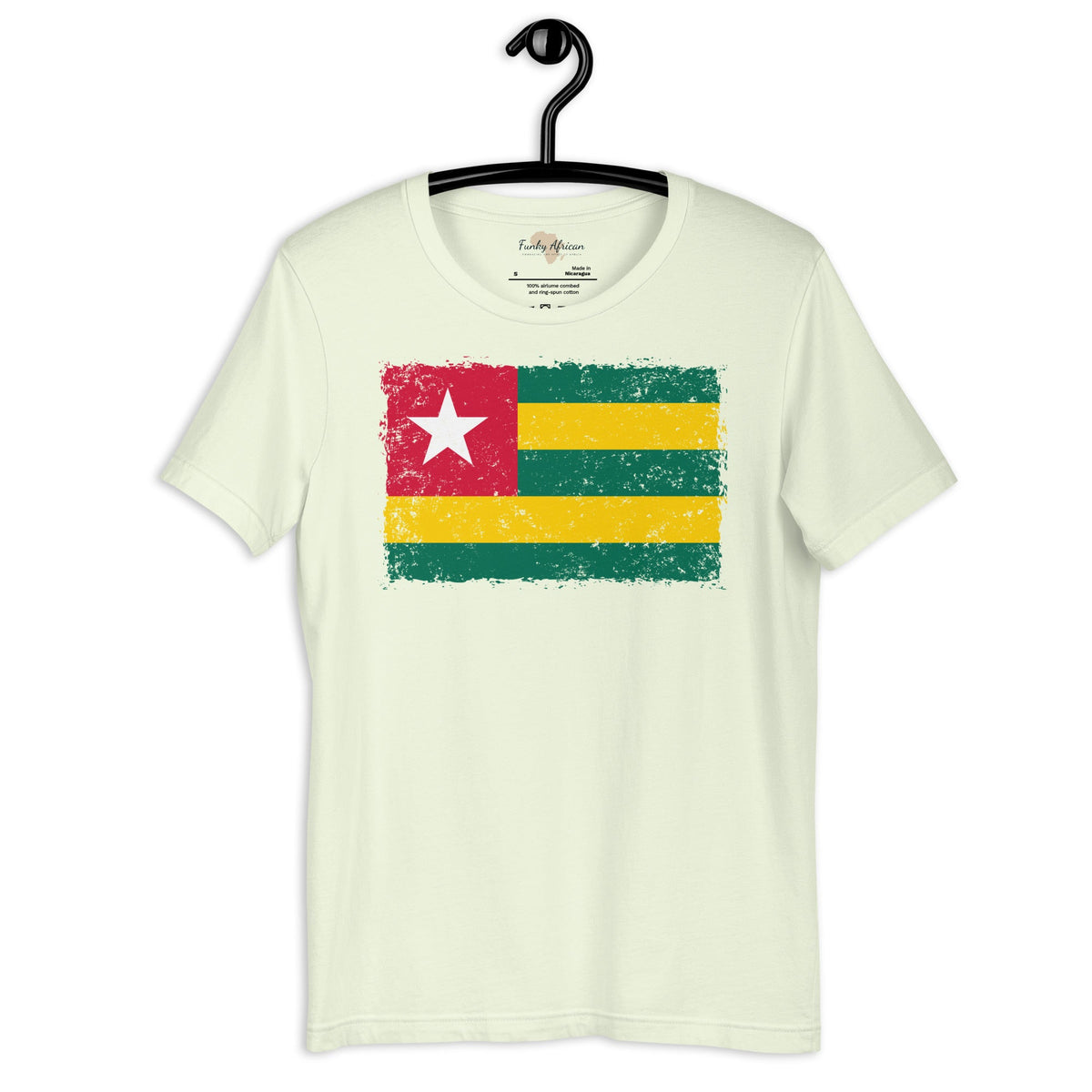 Togo grunge unisex tee Funky African