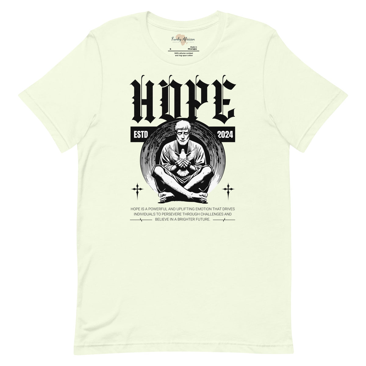 Hope unisex tee Funky African