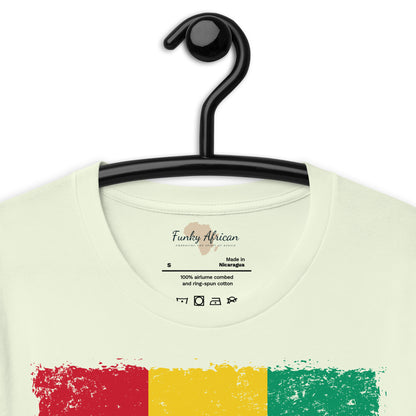 Guinean grunge unisex tee