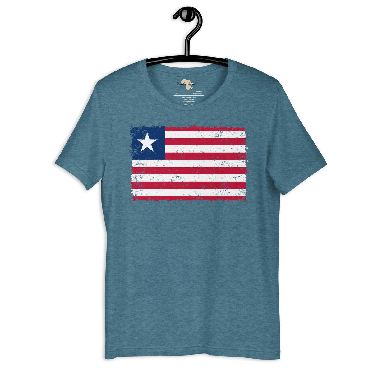 Liberia grunge unisex tee Funky African