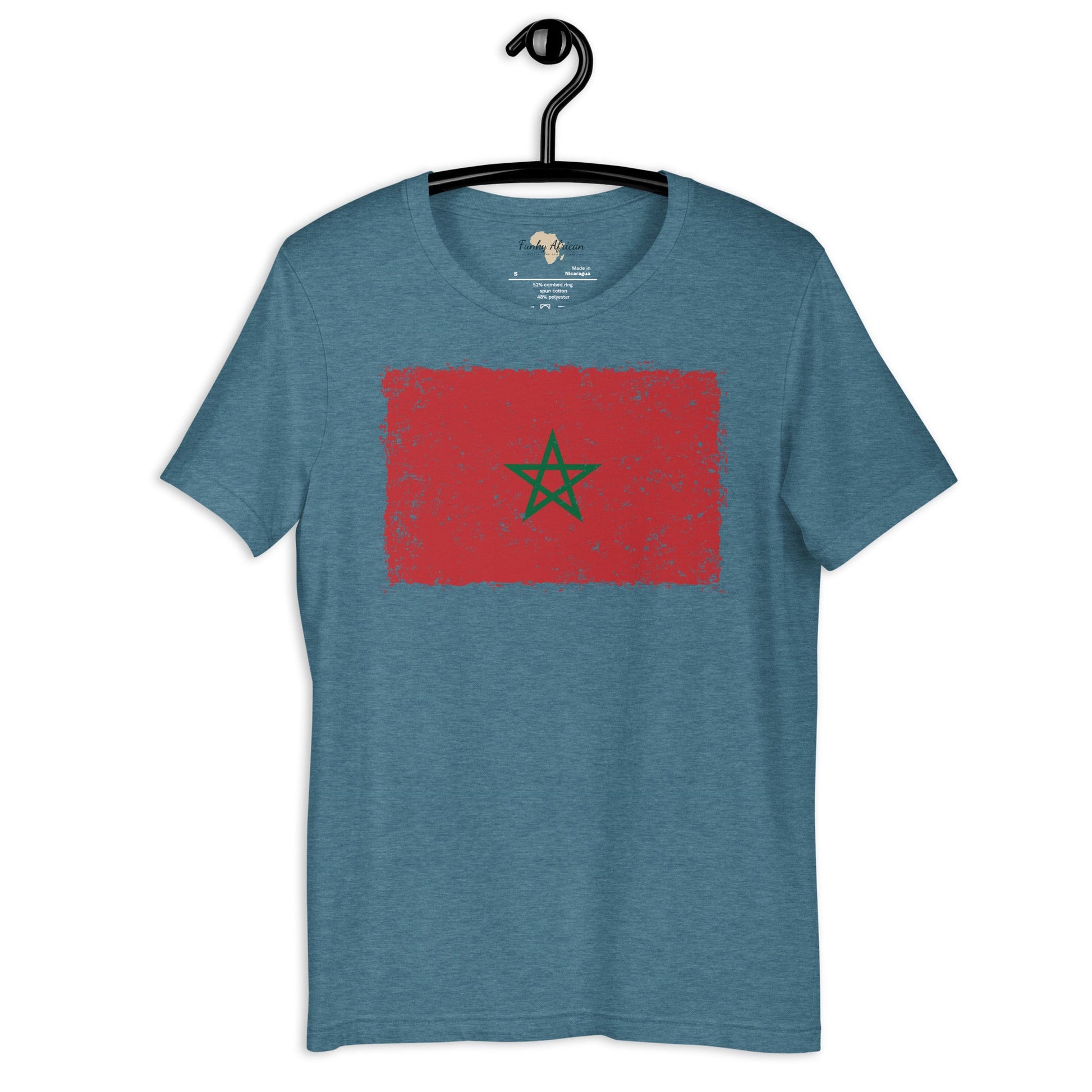 Morocco grunge unisex tee Funky African