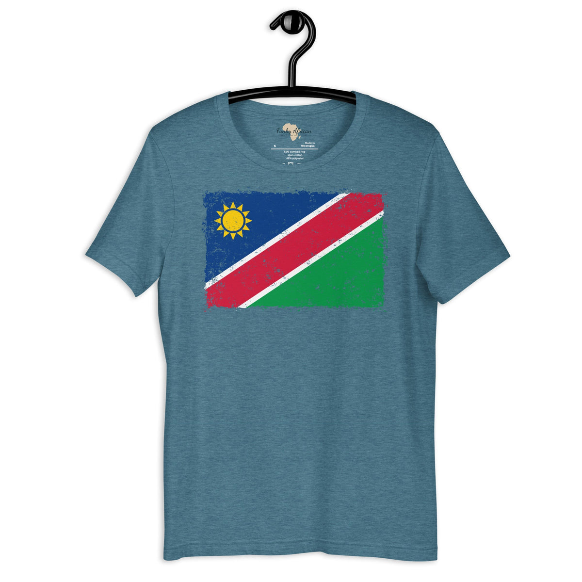 Namibia grunge unisex tee Funky African