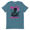 Music is medicine unisex t-shirt Funky African