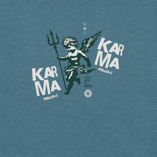 Karma follows unisex tee Funky African