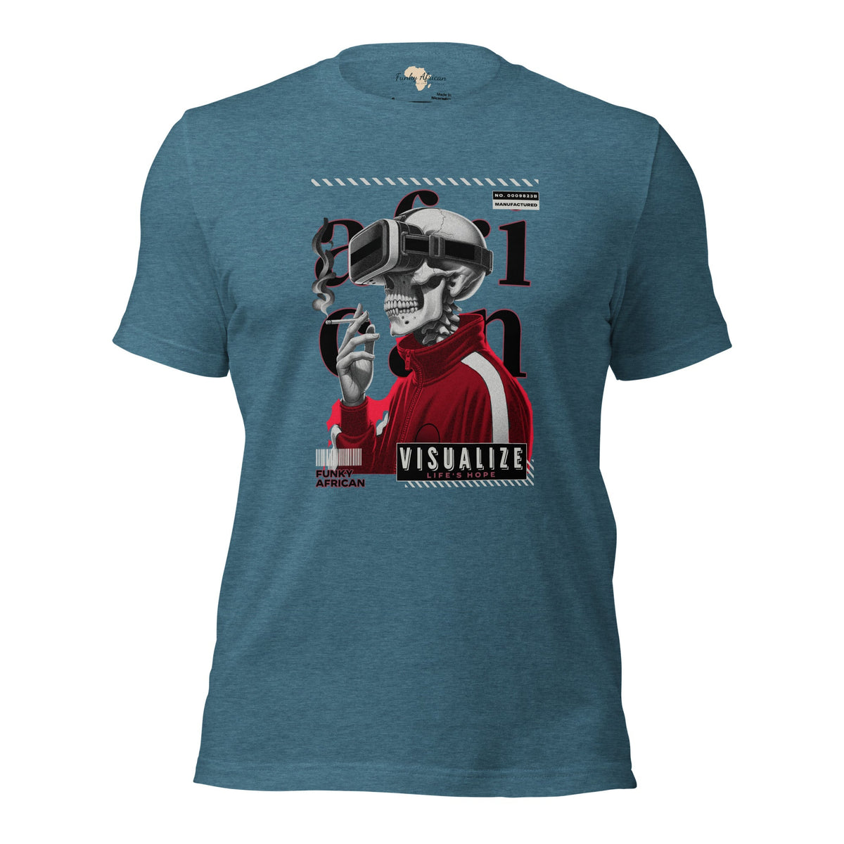 Visualize unisex tee Funky African