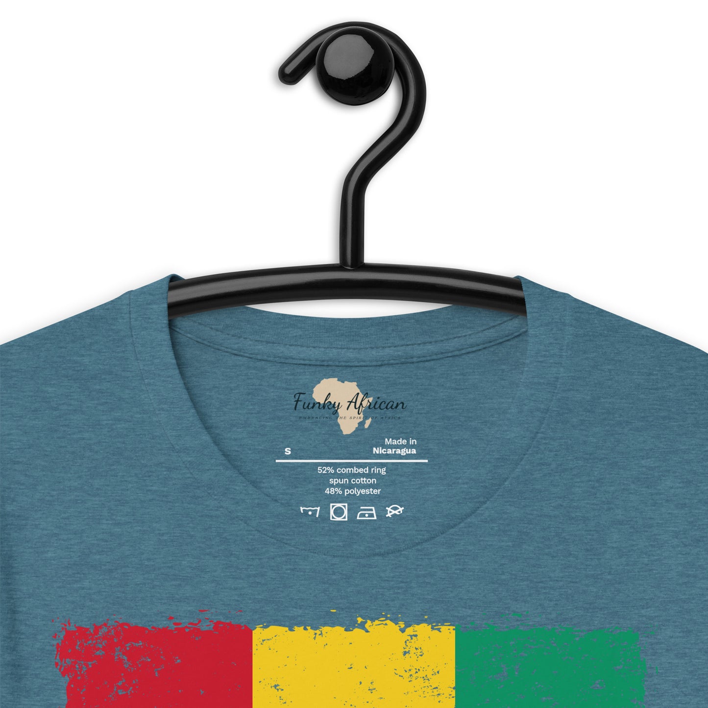 Guinean grunge unisex tee