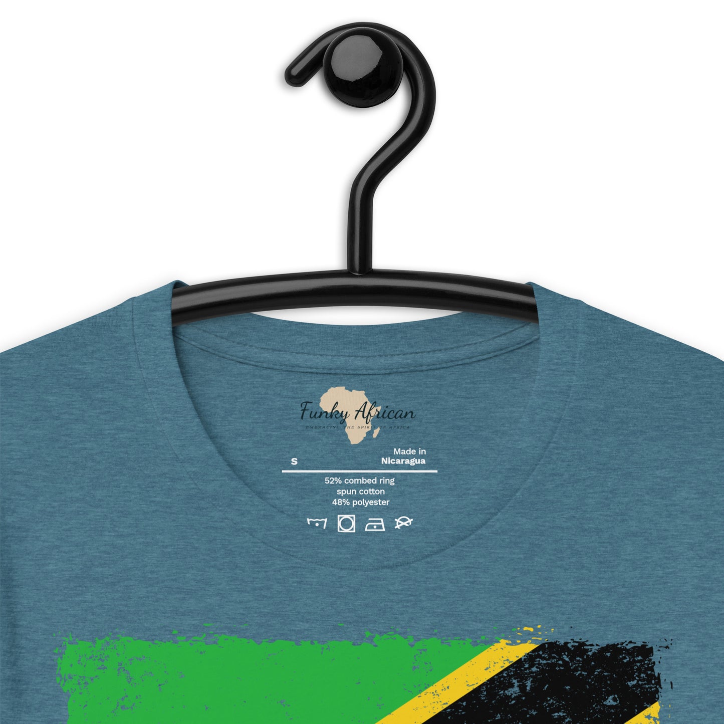 Tanzania grunge unisex tee