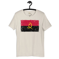 Angolan grunge unisex tee Funky African