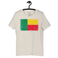 Benin grunge unisex tee Funky African