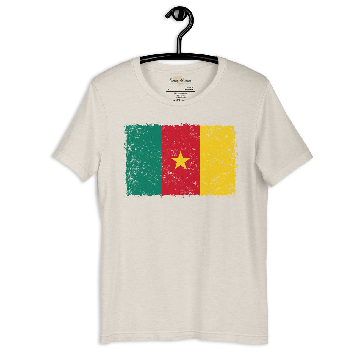 Cameroon  grunge unisex tee Funky African