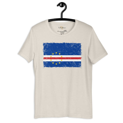 Cabo Verde grunge unisex tee