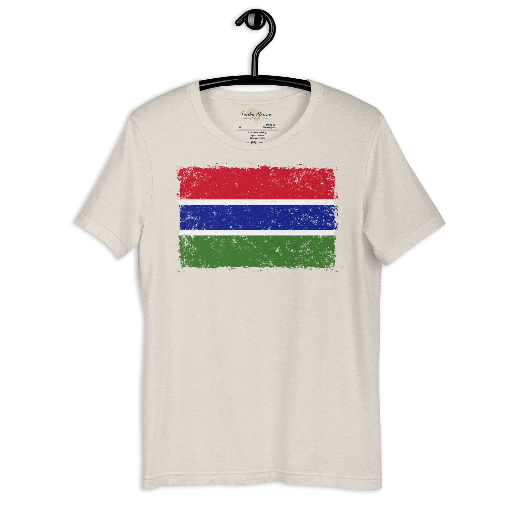 Gambia grunge unisex tee Funky African