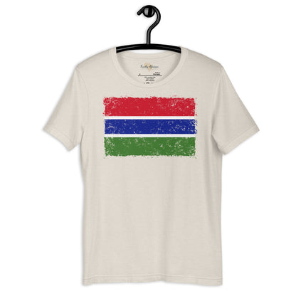 Gambia grunge unisex tee