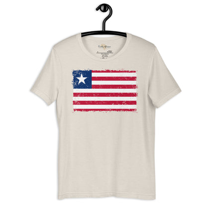 Liberia grunge unisex tee