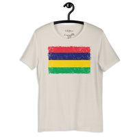 Mauritius grunge unisex tee Funky African