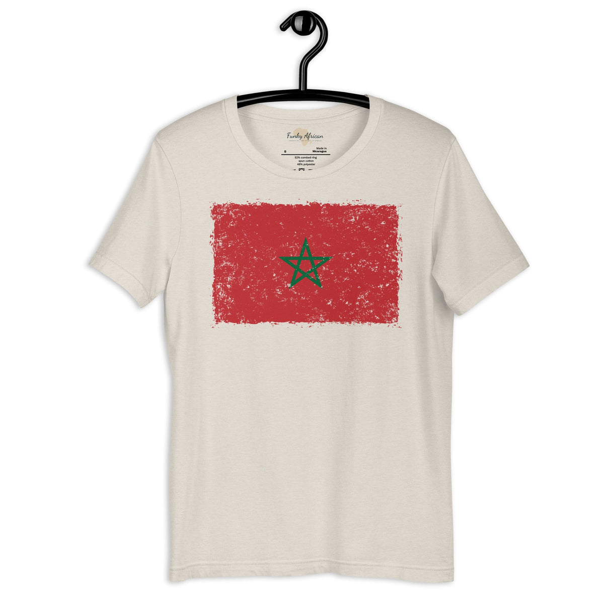 Morocco grunge unisex tee Funky African