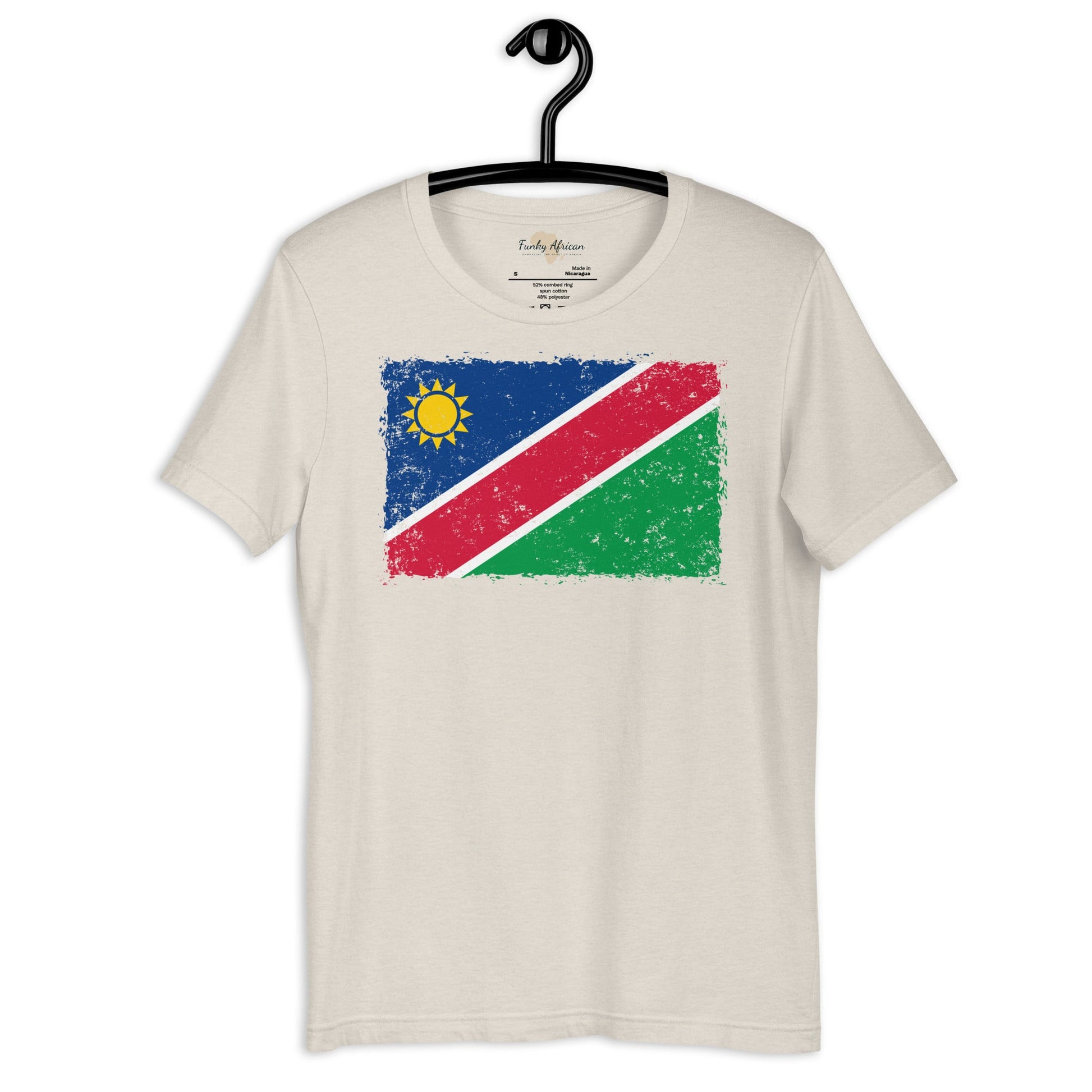 Namibia grunge unisex tee Funky African