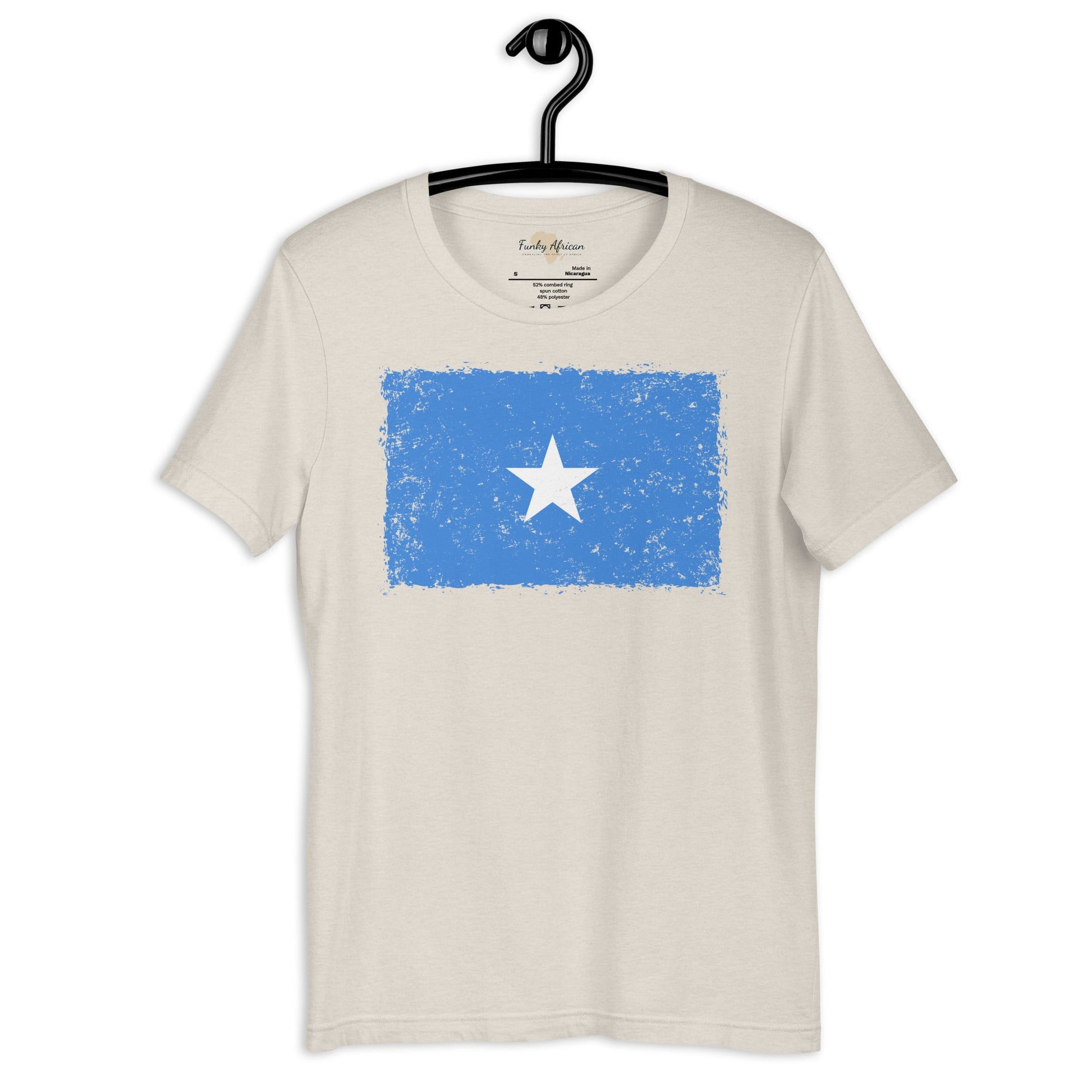 Somalia grunge unisex tee Funky African