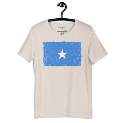 Somalia grunge unisex tee