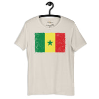 Senegal grunge unisex tee Funky African