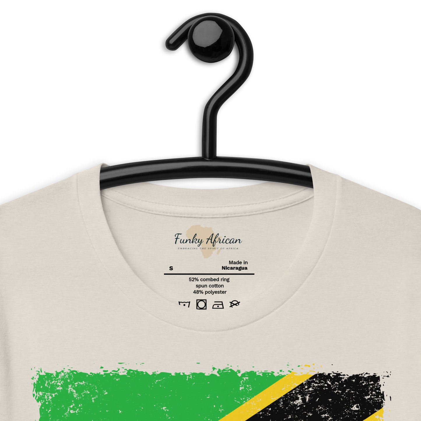 Tanzania grunge unisex tee