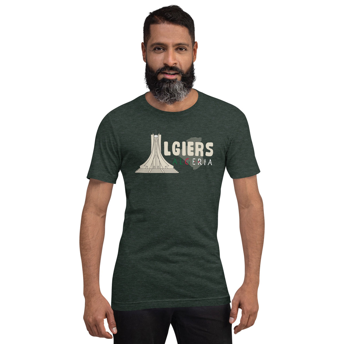 Algerian capital unisex tee Funky African