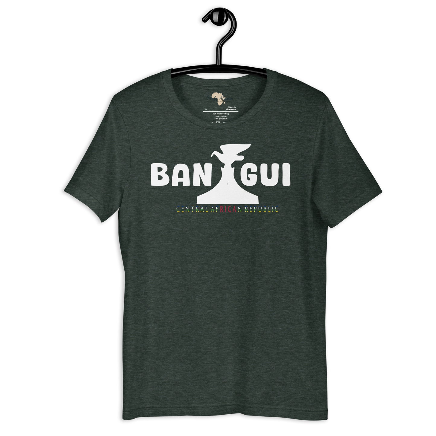 Central African Republic capital unisex tee