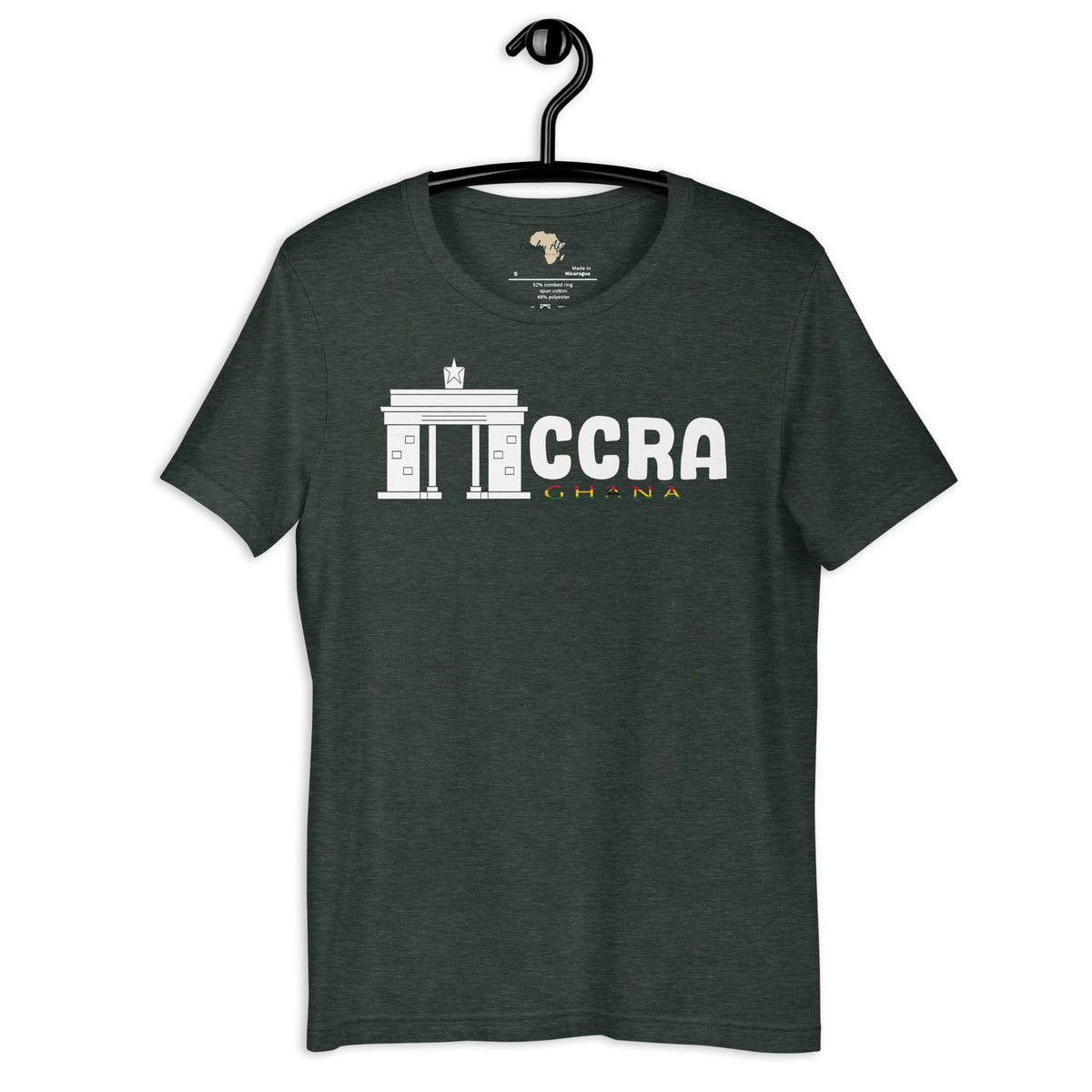 Ghana capital unisex tee Funky African