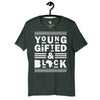 Young gifted Unisex t-shirt Funky African