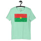 Burkina Faso grunge unisex tee Funky African