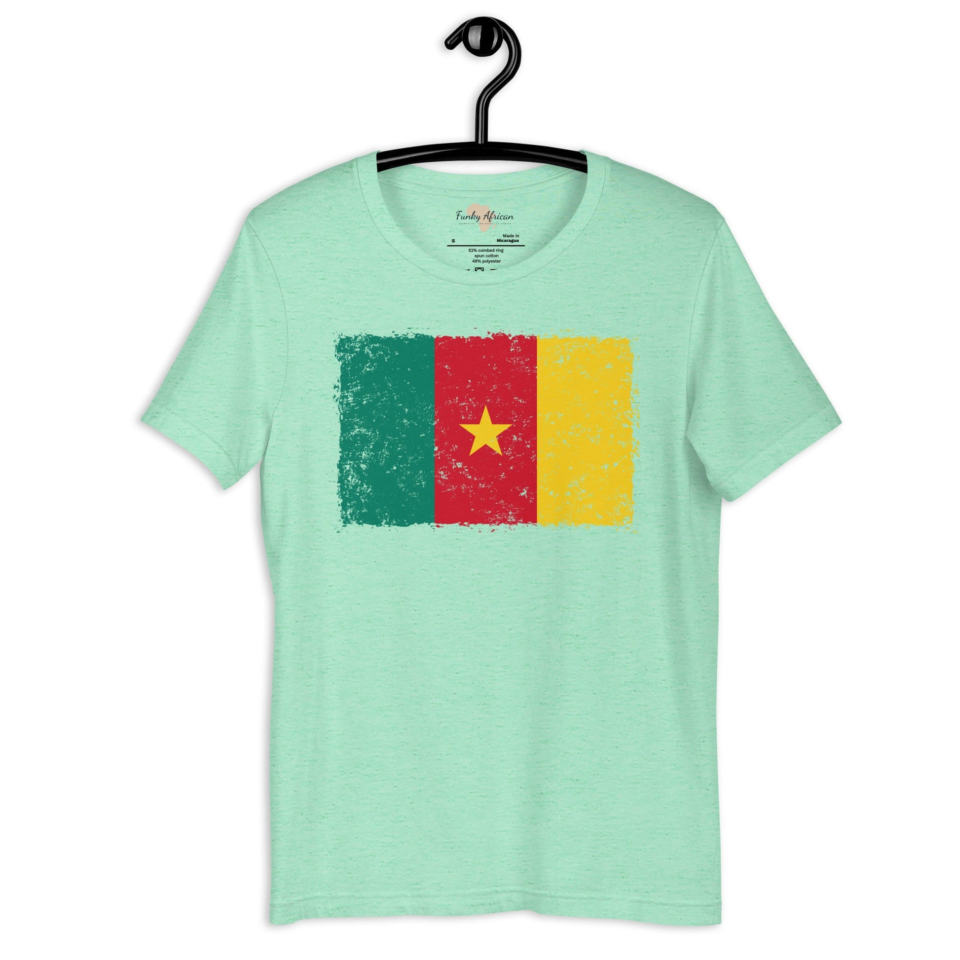 Cameroon  grunge unisex tee Funky African