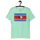 Eswatini grunge unisex tee Funky African