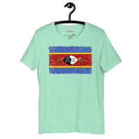 Eswatini grunge unisex tee Funky African