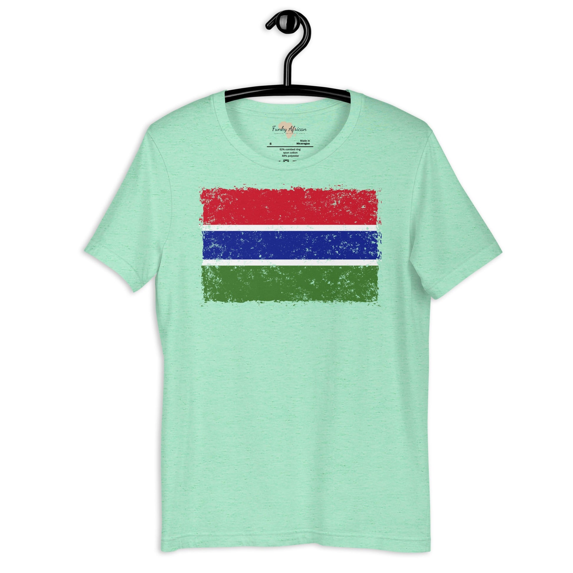 Gambia grunge unisex tee Funky African